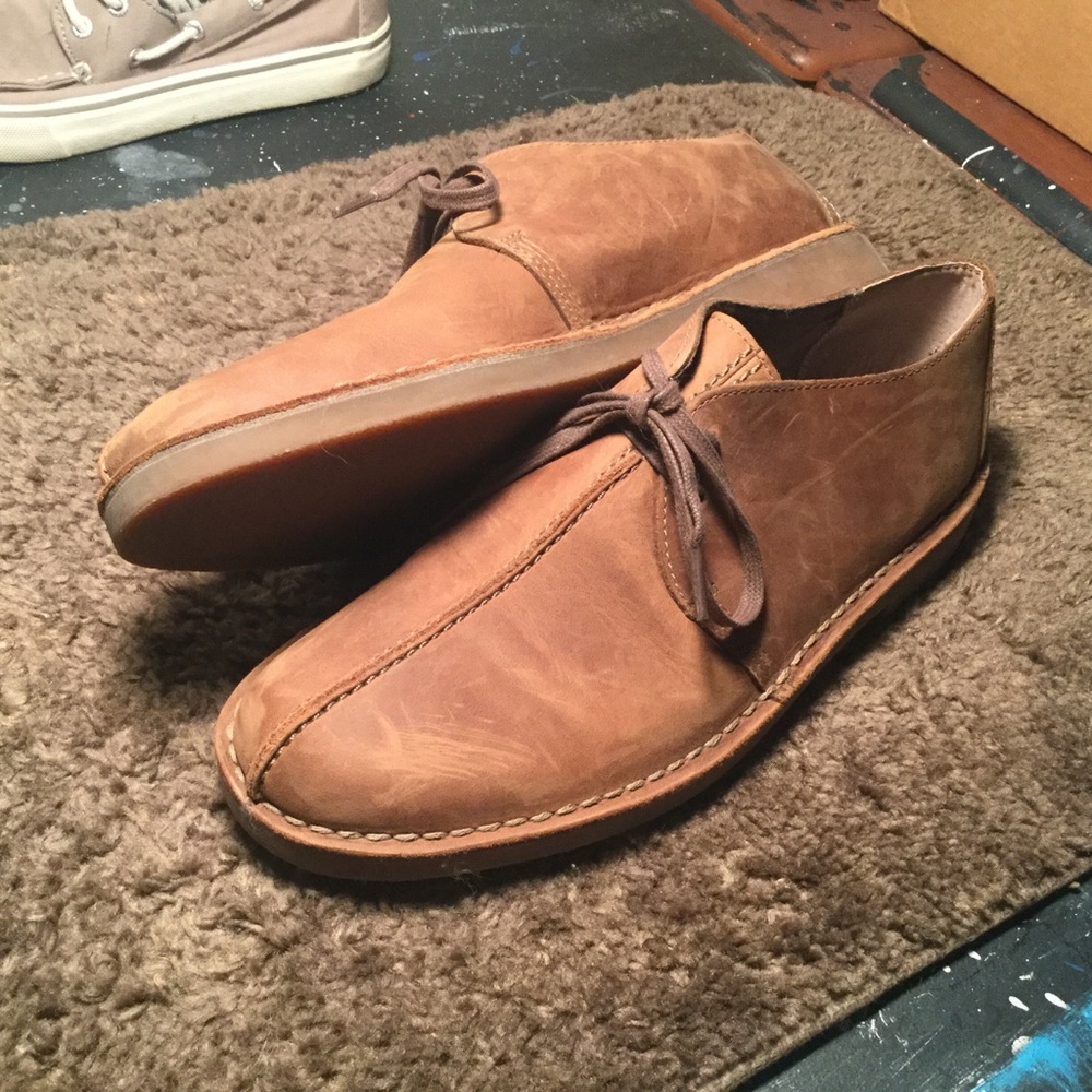 Clark’s Suede Leather Desert Shoes
